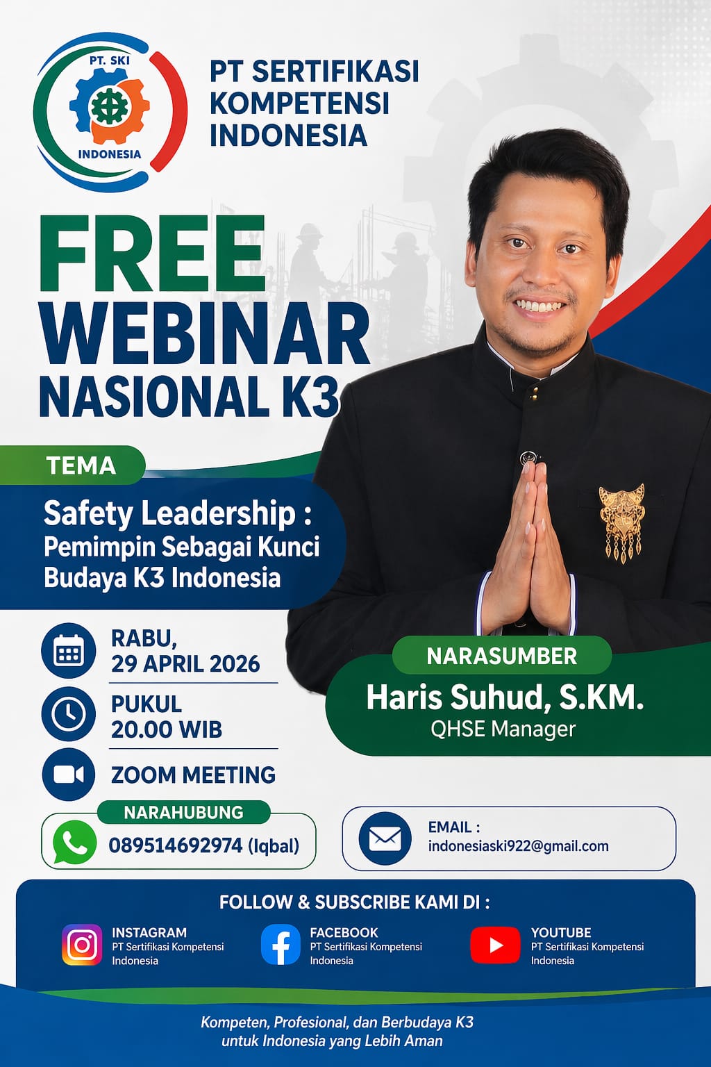 Poster Webinar Safety Leadership